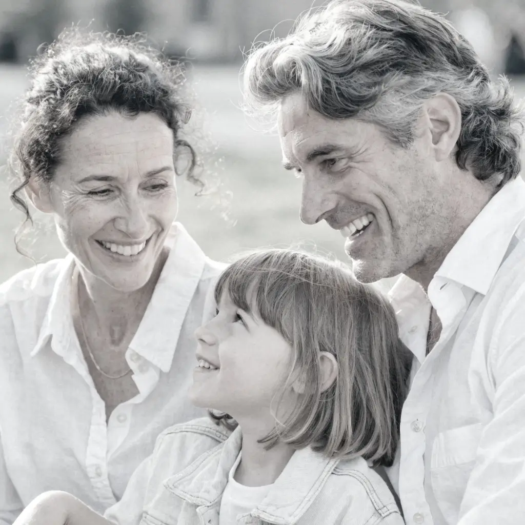 Familia atendida en DiBian Odontología, clínica de odontología integral en Belgrano, CABA
