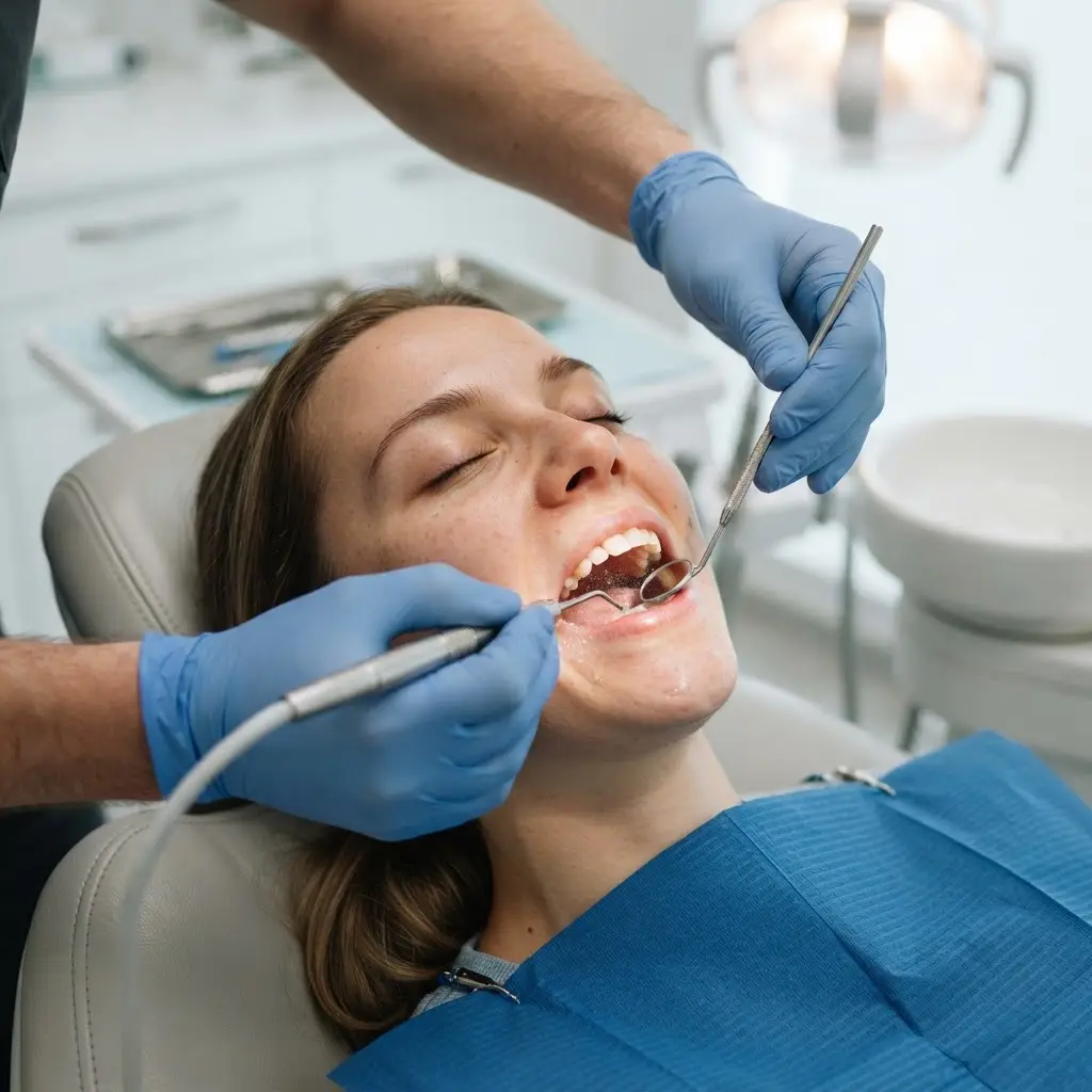 Limpieza profesional en consultorio de DiBian Odontología en Belgrano, CABA